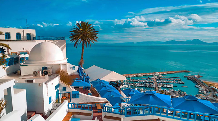 Tunis city; The capital of Tunisia