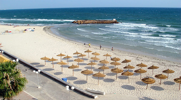 Sousse city beaches