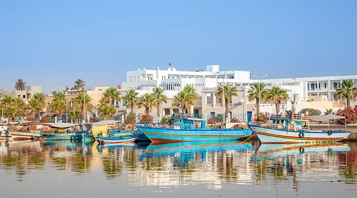 Hammamet beaches in Tunisia