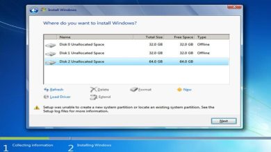 Failure to recognize the hard drive in Windows installation