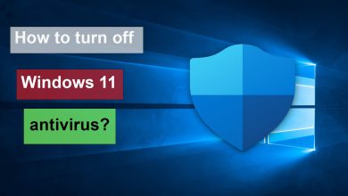 How to turn off Windows 11 antivirus?