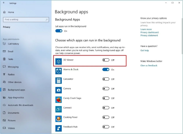 disable background apps windows 11 