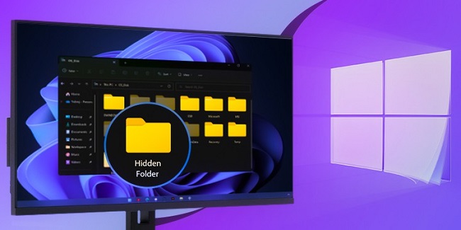 how to find hidden folder in laptop
