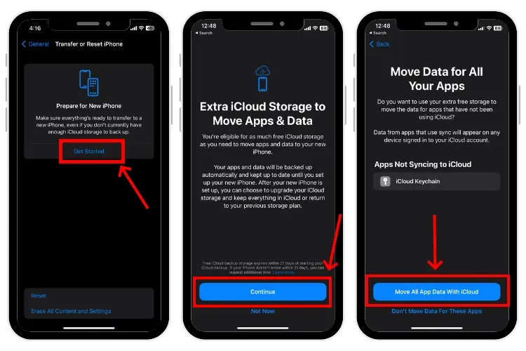 how to transfer data from iPhone to iPhone