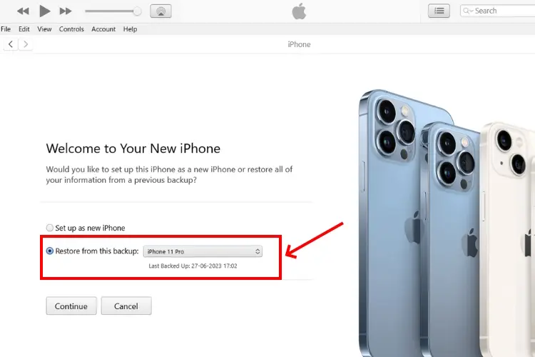 how to transfer data from iPhone to iPhone