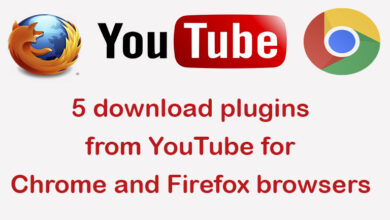 5 download plugins from YouTube for Chrome and Firefox browsers