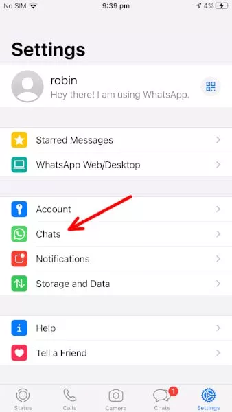 Whatsapp ios