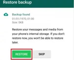 restore android 1