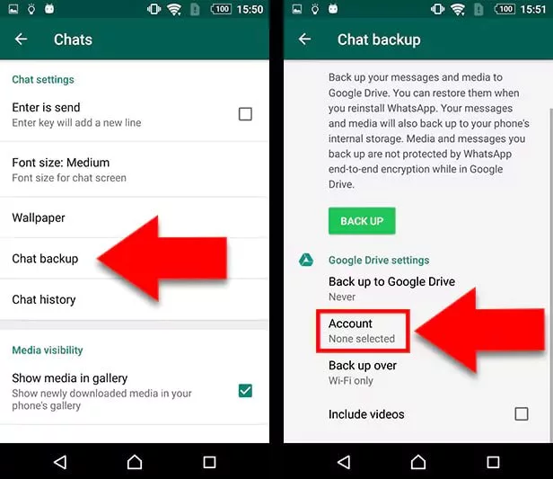 How to transfer information and WhatsApp chats between Android and iPhone?