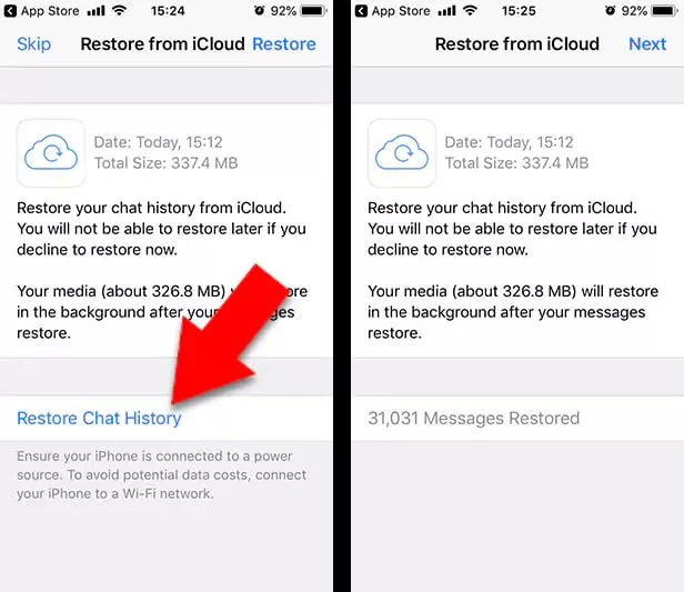 How to transfer information and WhatsApp chats between Android and iPhone?